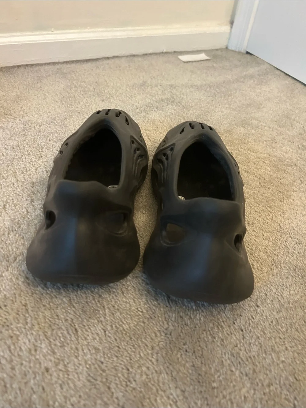 Adidas Black Yeezy Men’s Foam Runners